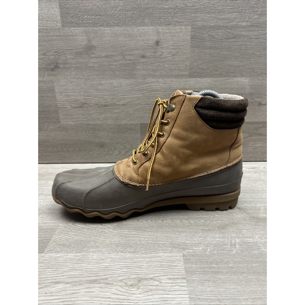 Sperry Top-Sider Men's Avenue Duck Boot Tan Brown Size 13M STS12126 Very Nice - Picture 6 of 12